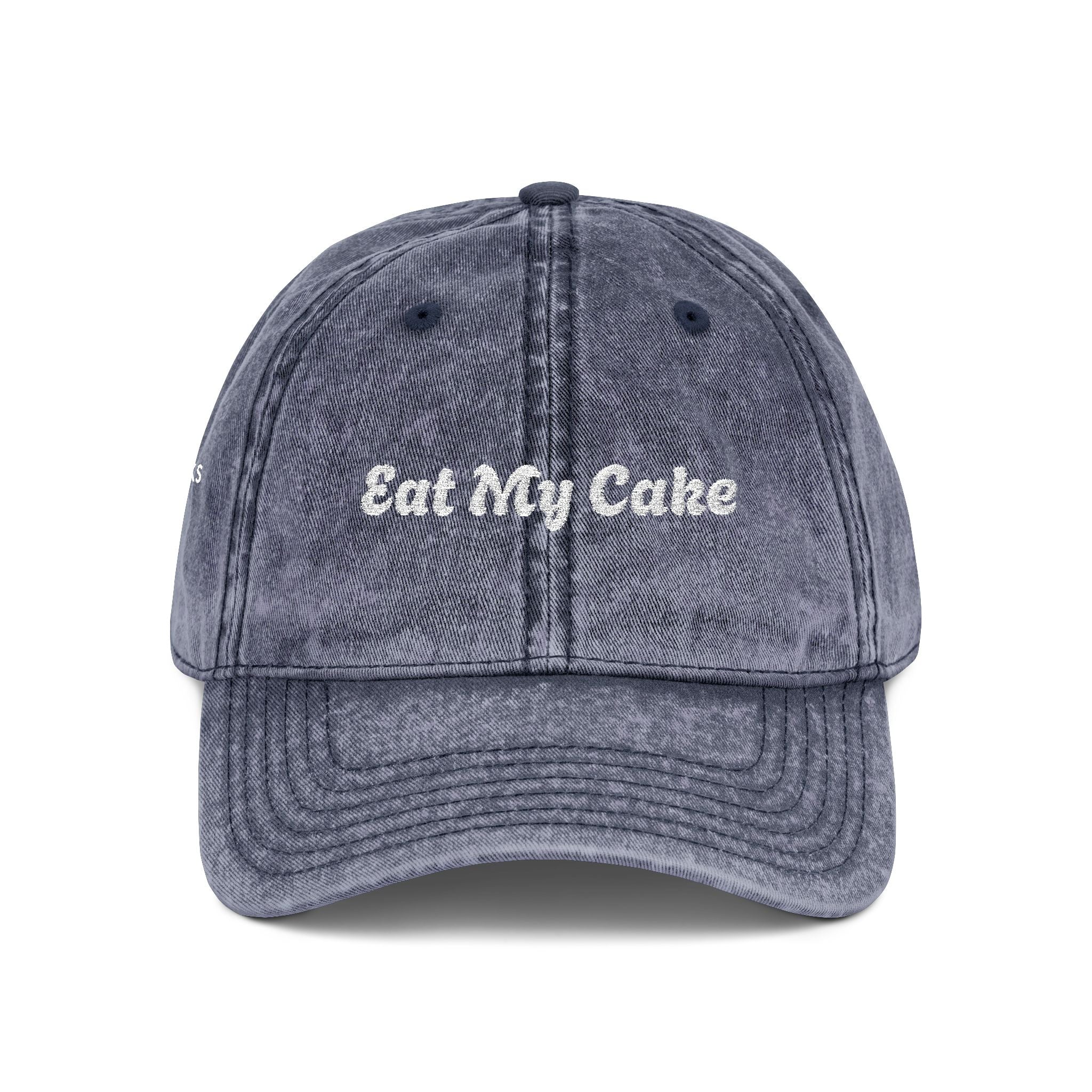 Eat My Cake Embroidery cap