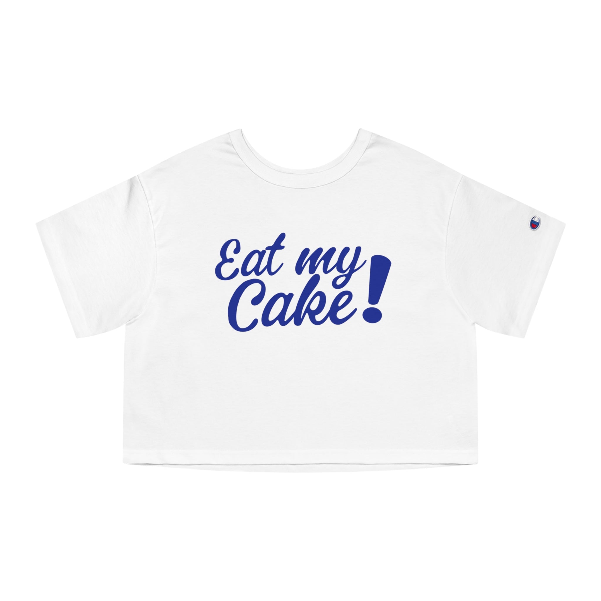 Eat My Cake Cropped Tee