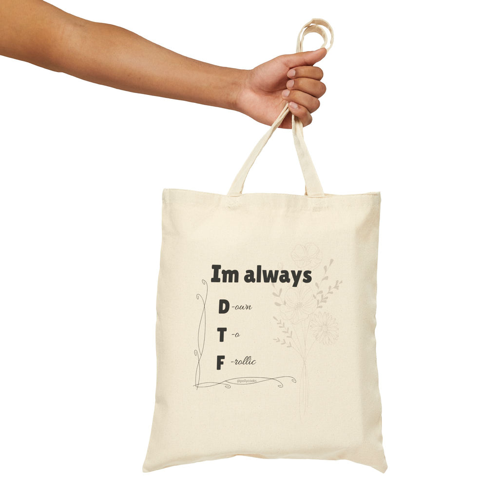 DTF Cotton Canvas Tote Bag